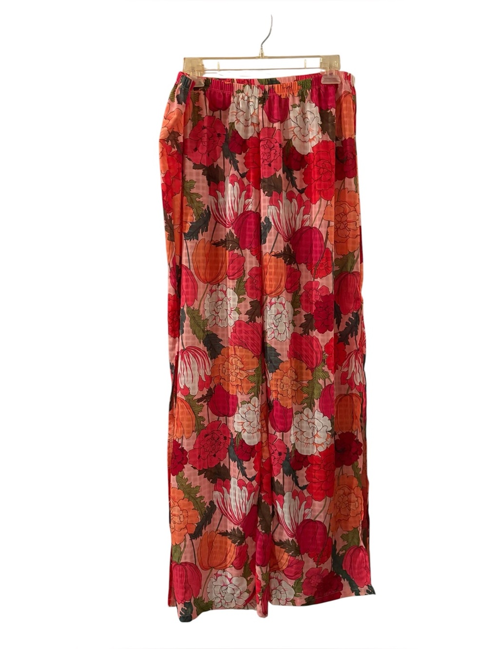 Trina Turk Sunny Bloom Swim Cover-Up Pants Size XL
